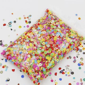 1000x Polymeer Klei Fruit Schijfjes - DIY Sieraden, Epoxy &, Verzenden, Nieuw