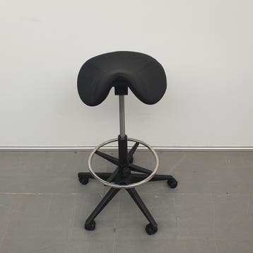 NIEUW hoge zadelkruk - zwart voetenkruis, Ophalen of Verzenden, Nieuw