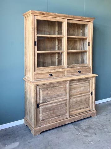 Teak buffetkast Utrecht -  145 cm, Ophalen of Verzenden, Nieuw