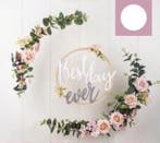 Metalen ring Goud gelakt 25 cm doos 10 stuks, Ophalen of Verzenden, Nieuw