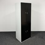 Lockerkast 4-deurs - Zwart | 180 x 60 x 50 cm, Ophalen of Verzenden, Gebruikt