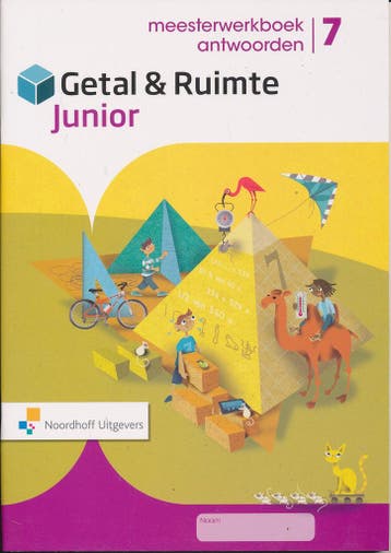 Getal en Ruimte Junior Antwoorden Meesterwerkboek groep 7, Boeken, Verzenden, Nieuw