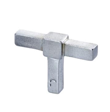 Meubelknop Jolie Cross 50 mm oud zilver, Verzenden, Nieuw