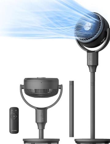 2dekans | Pelonis Staande Ventilator OmniFlow - 26 dB, Witgoed en Apparatuur, Ophalen of Verzenden, Zo goed als nieuw