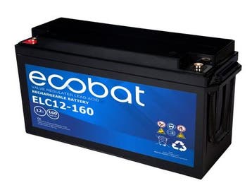 Ecobat AGM VRLA Light Cycle accu | ELC12-160 | 12V 160Ah, Ophalen of Verzenden, Nieuw