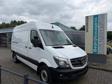 Zakelijke Lease |  Mercedes-Benz Sprinter 316 CDI L2H2 E6 |, Stof, Gebruikt, Euro 6, Wit