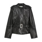 Pennyblack • zwarte leren biker jas • 36 (IT42), Verzenden, Zwart, Nieuw, Pennyblack