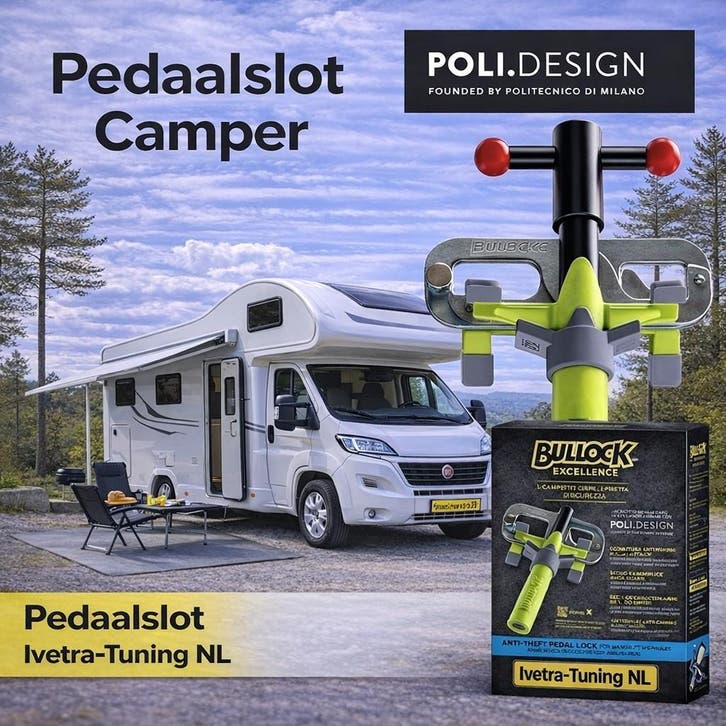 Bullock Pedaalslot Camper | Beveiliging Camper, Auto diversen, Anti-diefstal, Nieuw, Verzenden