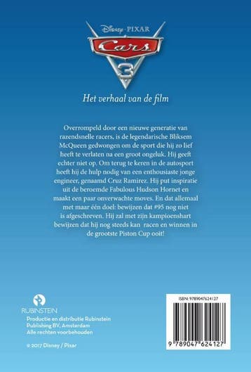 Cars 3 / Disneys Filmbibliotheek boekversie van de film, Verzenden, Gelezen, Disney Pixar