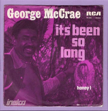 George McCrae – Its Been So Long / Honey I (1-7-Vinyl-Sing, Cd's en Dvd's, Vinyl Singles, Ophalen of Verzenden, Nieuw in verpakking