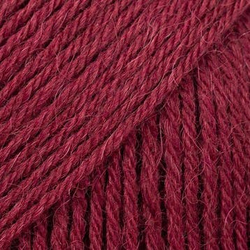 DROPS Nord Uni Colour - 30 wijnrood - Wol Garen, Ophalen of Verzenden, Nieuw