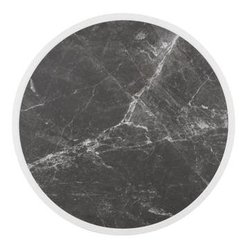 Bolero Rond Tafelblad Van Glasvezel, Donker Granieteffect,, Verzenden, Nieuw in verpakking
