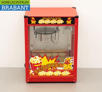 HCB Popcornmachine Popcorn machine Rood 230V Braderie Markt, Ophalen of Verzenden, Nieuw in verpakking