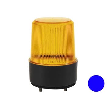 Led flitslamp Vlakke Montage Blauw, Auto-onderdelen, Verlichting, Ophalen of Verzenden, Nieuw