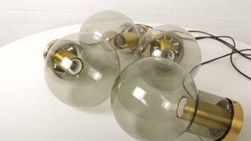 Hanglamp | Raak Amsterdam | Maxi Globe | 1970s | Per stuk, Huis en Inrichting, Ophalen of Verzenden, Nieuw