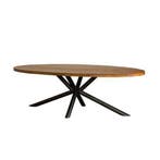 Eettafel Ovaal Selva - eettafel, Huis en Inrichting, Tafels | Eettafels, Nieuw, Ovaal, Overige materialen