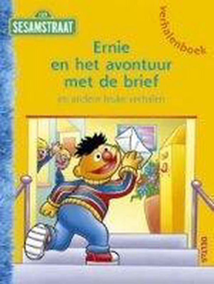 Sesamstraat verhalenboek Ernie en het avontuur met de brief, Boeken, Kinderboeken | Kleuters, Zo goed als nieuw, Verzenden