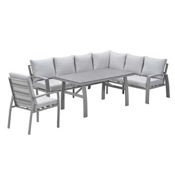 Garden Impressions Cameron lounge dining set 4-delig rechts, Verzenden, Nieuw