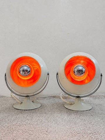 ANVIA - Tafellamp (2) - Metaal - Eyeball