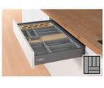 Bestekbak d:441-520mm - b:401-450mm antraciet, Huis en Inrichting, Keuken | Keukenbenodigdheden, Verzenden, Nieuw