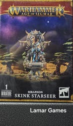 Seraphon Skink Starseer (Warhammer Age of Sigmar nieuw), Hobby en Vrije tijd, Wargaming, Ophalen of Verzenden, Nieuw