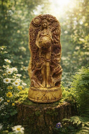 Decoratief ornament - Spanje - GAIA GODIN VAN DE NATUUR
