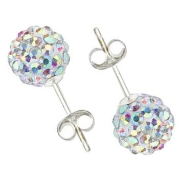 Fako Bijoux - Oorbellen - Disco Dots - Steker - Wit MC, Sieraden, Tassen en Uiterlijk, Verzenden, Nieuw