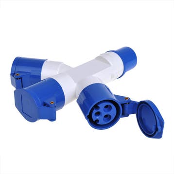 CEE 3-weg splitter 16A, Verzenden, Nieuw