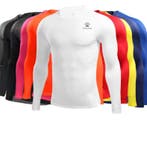 Compressie Sportshirt Lange Mouwen – Heren Fitness, Verzenden, Nieuw