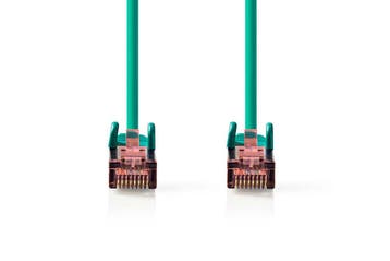 Nedis Netwerkkabel S/FTP CAT6 kabel - 0.50 meter (Groen), Ophalen of Verzenden, Nieuw