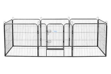 Hondenkennel | Hondenren | Puppyren | 8 panelen 80x80cm, Verzenden, Nieuw