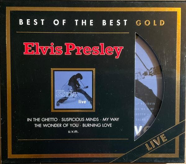 cd - Elvis Presley - Elvis Live, Cd's en Dvd's, Cd's | Overige Cd's, Zo goed als nieuw, Verzenden