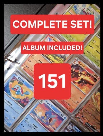Pokémon Complete set - Scarlet & Violet - Scarlet & Violet, Nieuw