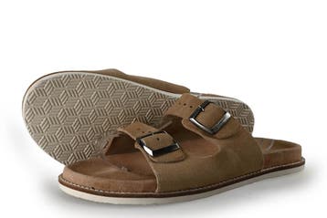 Manfield Slippers in maat 43 Beige, Slippers, Manfield, Overige kleuren, Verzenden