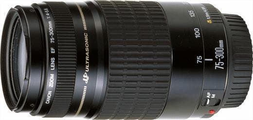 Canon EF Zoom Lens / Telezoomobjectief EF 75-300mm f/4-5.6 U, Audio, Tv en Foto, Fotografie | Lenzen en Objectieven, Zo goed als nieuw