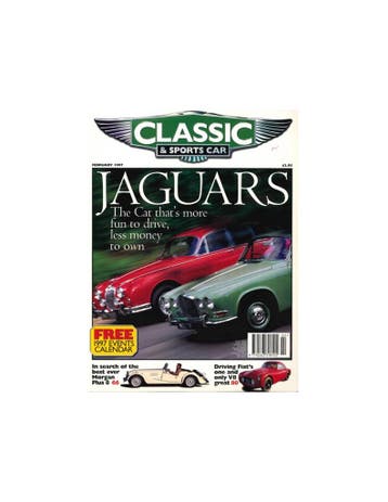 1997 CLASSIC AND SPORTSCAR MAGAZINE (02) FEBRUARI ENGELS, Nieuw, Author