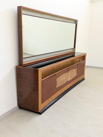 La Permanente Mobili Cantù - Credenza - Hout, Kristal,