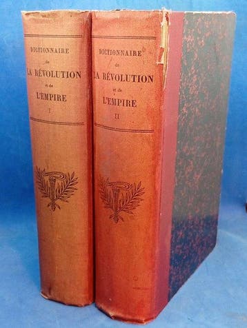 Dictionnaire historique et biographique de la Révolution et