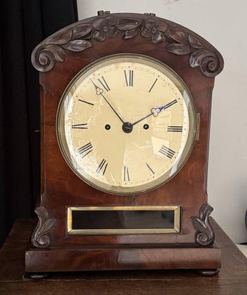 Tafel/bureauklokken - - Mahonie - 1850-1900