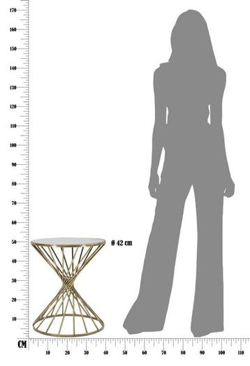 KLEINE TAFEL HYPNOS CM Ø 42X50 - 1422760003, Ophalen of Verzenden, Nieuw