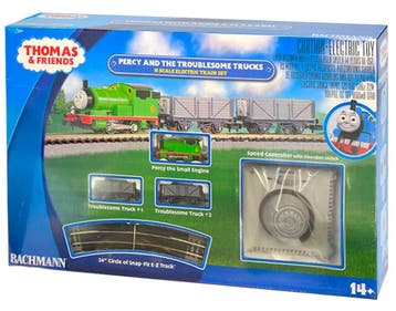 Thomas de Trein Bachmann Percy N-spoor treinset, Verzenden, Nieuw, Analoog