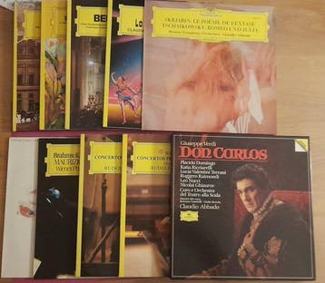 Claudio Abbado - Collection of 10 x albums - LP albums, Nieuw in verpakking
