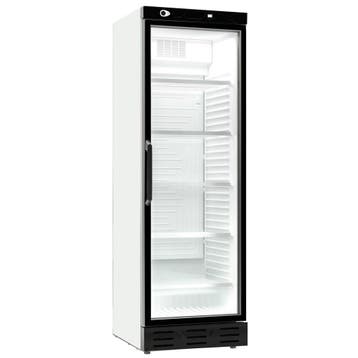 Drankenkoeling | 382L | Wit/Zwart | +4°C/+10°C | Statisch +, Verzenden, Nieuw in verpakking