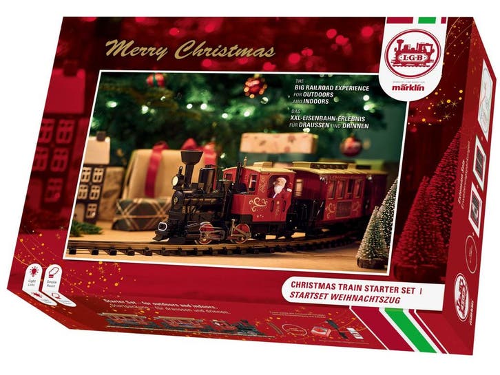 LGB 70308 Startset Weihnachtszug 220V (Startsets Analoog), Hobby en Vrije tijd, Modeltreinen | Overige schalen, Overige typen