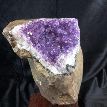 amethist Geode - Hoogte: 14 cm - Breedte: 19 cm- 4.87 kg -