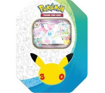 Pokémon - 1 Box - Pokémon 30th Celebration Sylveon ex Tin -, Nieuw
