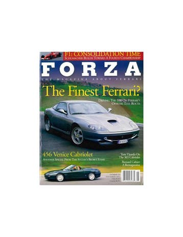 2001 FERRARI FORZA MAGAZINE 33 ENGELS, Nieuw, Ferrari, Author