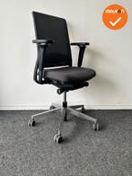 Gispen Zinn  - 4D Armleggers - Antracietgrijze stoffering -, Werkplek, Ophalen of Verzenden, Gebruikt, Stoel