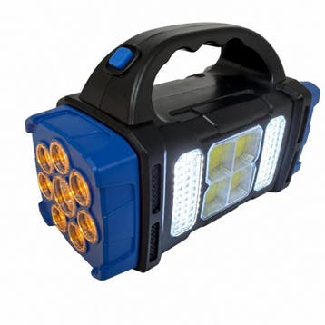Mannsberger Noodlamp 4-in-1 met Powerbank - Blauw/zwart, Verzenden, Nieuw
