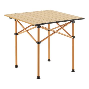 Tuinset Bellante 3-delig campingset opvouwbaar houtkleurig e, Verzenden, Nieuw